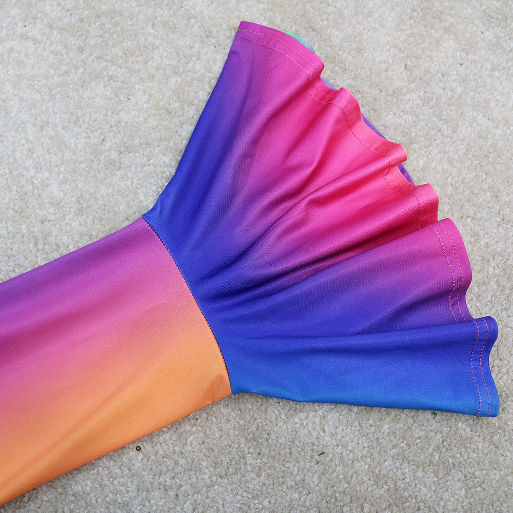 rainbow flare dress Hooded Rainbow Skater Dress